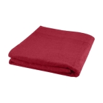 Eco cotton towel, 100x180cm, 450 g/m² red colour