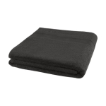 Eco cotton towel, 100x180cm, 450 g/m² dark grey colour