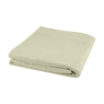 Eco cotton towel, 100x180cm, 450 g/m² light grey colour