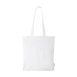 Organic cotton tote bag in colour, 140 g/m² white colour