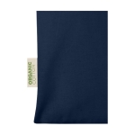 Organic cotton tote bag in colour, 140 g/m² navy-blue colour