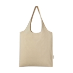 Promotional recycled cotton tote bag, 150 g/m² natural colour