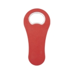 Colourful wheat straw bottle opener red colour