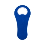 Colourful wheat straw bottle opener royal blue colour