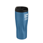 Thermal mug with original geometric wave design, 450 ml