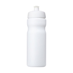 Large-capacity sports bottle with spout, 650 ml white colour