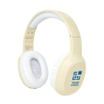 Soft headband headphones for added comfort with microphone