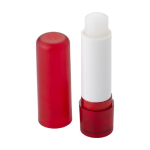 Colourful tube lip balm red colour