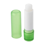 Colourful tube lip balm light-green colour