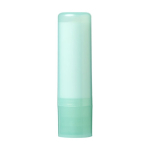 Colourful tube lip balm mint green colour