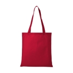 Cheap non-woven bag in various colours, 80 g/m² red colour