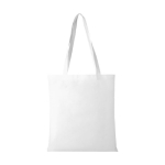 Cheap non-woven bag in various colours, 80 g/m² white colour