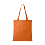 Cheap non-woven bag in various colours, 80 g/m² orange colour