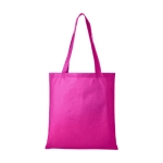 Cheap non-woven bag in various colours, 80 g/m² fuchsia colour