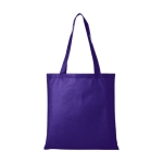 Cheap non-woven bag in various colours, 80 g/m² purple colour