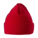 Elegant winter hat red colour