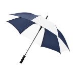 High-quality colourful umbrella, Ø102 white/blue colour