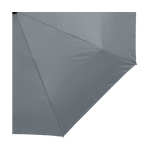 Foldable umbrella with automatic closure, Ø98 grey colour