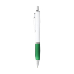 Cheap pen with black ink green colour