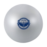 Classic stress ball in various colours silver colour