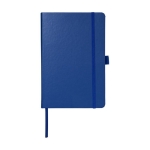 Notebook with pocket in colours, A5 lined blue colour