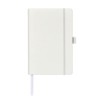 Notebook with pocket in colours, A5 lined white colour