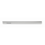 Architect's ruler made of aluminium with three sides, 30 cm matt silver colour fourth main view