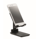 Collapsible, non-slip mobile phone holder black colour second view