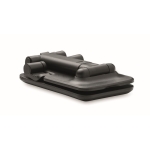 Collapsible, non-slip mobile phone holder black colour seventh view