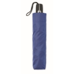 Foldable automatic windproof umbrella for promotions, Ø 119 royal blue colour second view