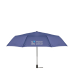 Foldable automatic windproof umbrella for promotions, Ø 119 view with print area