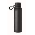 Thermos bottle with silicone handle, 780 ml black colour