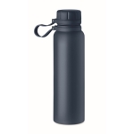 Thermos bottle with silicone handle, 780 ml ultramarine blue colour