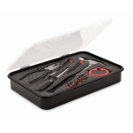 25-piece tool set in a PP box black colour