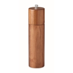 Pepper mill, acacia wood for cooking events wood colour