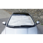 Sun shade for a car, UV coating, foldable to carry as sunshade black colour sixth view