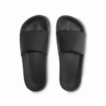 Non-slip beach flip-flops black colour second view