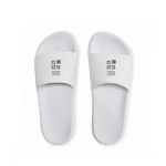 Non-slip beach flip-flops, for summer promotions view with print area