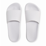 Non-slip beach flip-flops, white colour second view