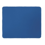 Lightweight fleece blanket, RPET in various colours, 130 g/m2 royal blue colour third view