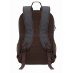 Laptop backpack, 450gsm, 15” black colour third view