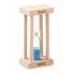 Hourglass in a wooden holder wood colour