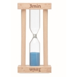 Hourglass in a wooden holder wood colour third view