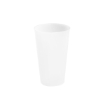 Printable BPA-free plastic cups, 500 ml transparent colour