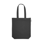 Bag made of recycled cotton, 220 g/m2 black colour first view