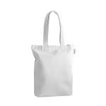 Bag made of recycled cotton, 220 g/m2 white colour