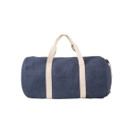 Denim travel bag with handles and straps, 300 g/m2 blue colour first view