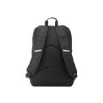 Sustainable backpack made of RPET with reflectors, 15.6'' black colour second view