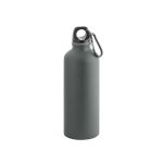 Aluminium bottle with matte finish, 550 ml, Matt Cruiser dark grey colour