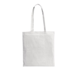 Tote bag made of recycled cotton & RPET, 180 g/m2, Reciclo Cairo white colour